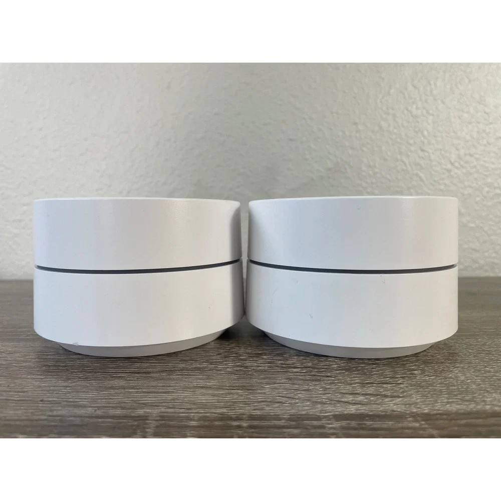 Google Wifi Mesh Router 2 Pack NLS-1304-25 AC1200 White Tested Dual Band